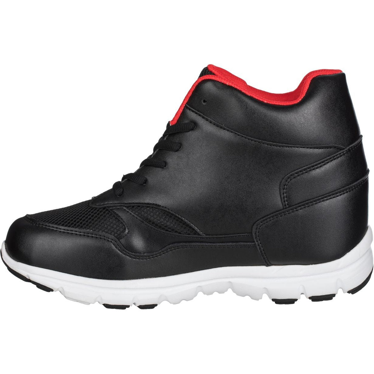 CALTO G3332 high-top elevator sneaker, additional detail