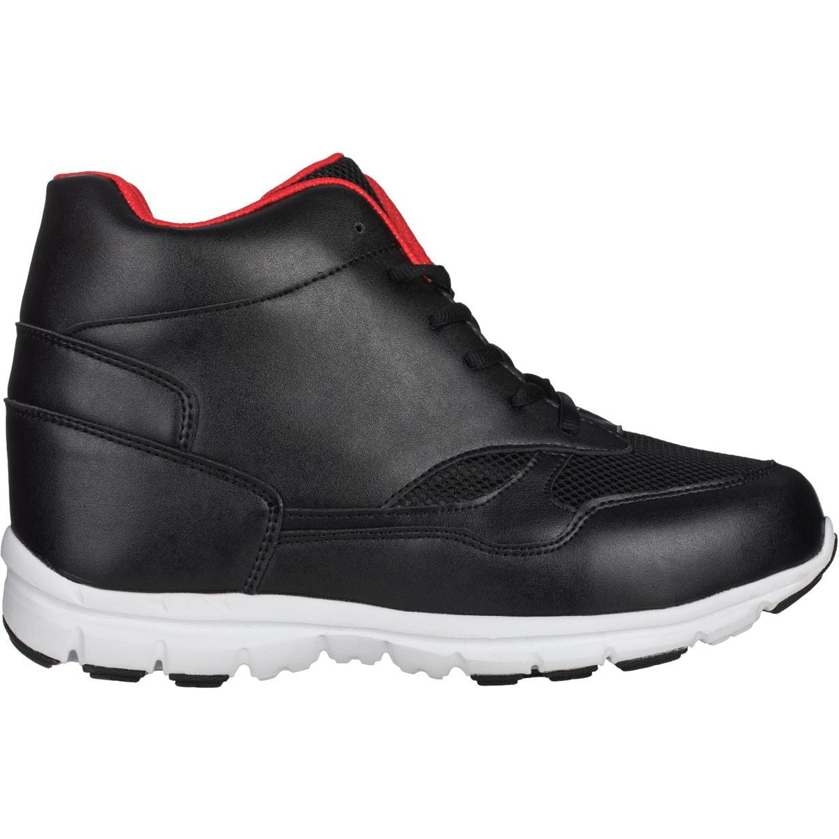CALTO G3332 high-top elevator sneaker, alternate view