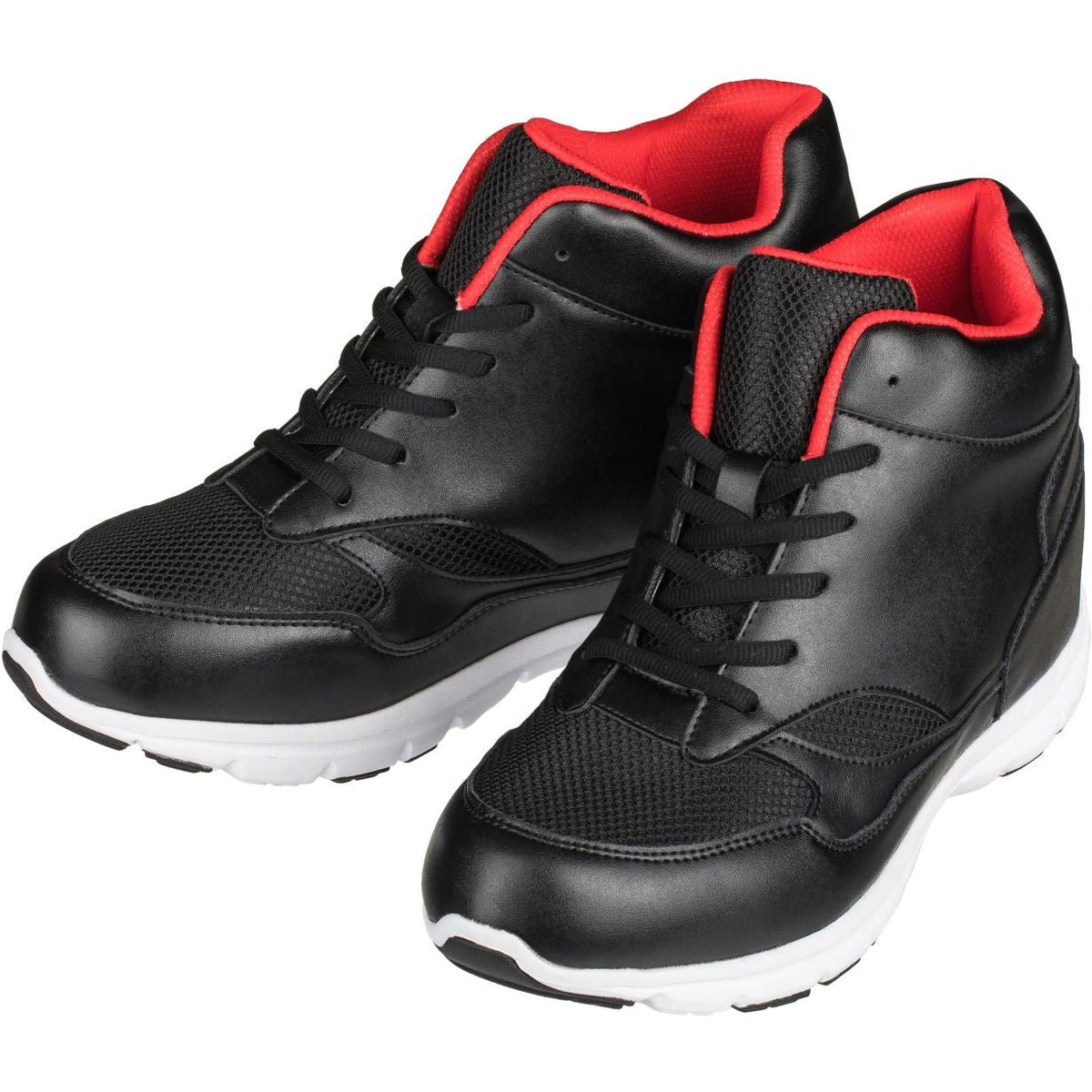 CALTO G3332 high-top elevator sneaker, further detail view