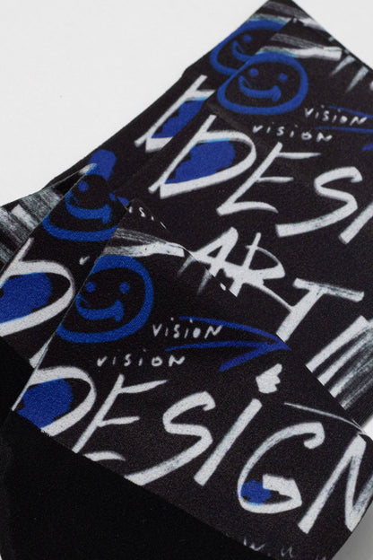 Conte Fantasy 910 dense socks with art designs, additional detail (2)