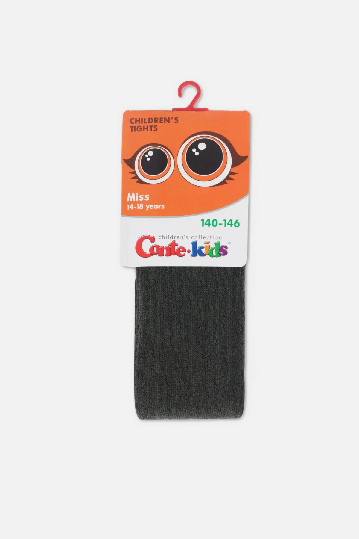 Conte-Kids Miss 618 cotton tights with mesh pattern, additional detail (2)