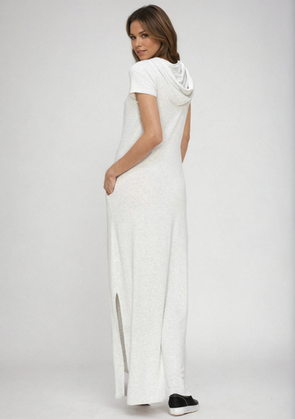 Fitkitty Culture Luxe Lounge hoodie dress, alternate view 5